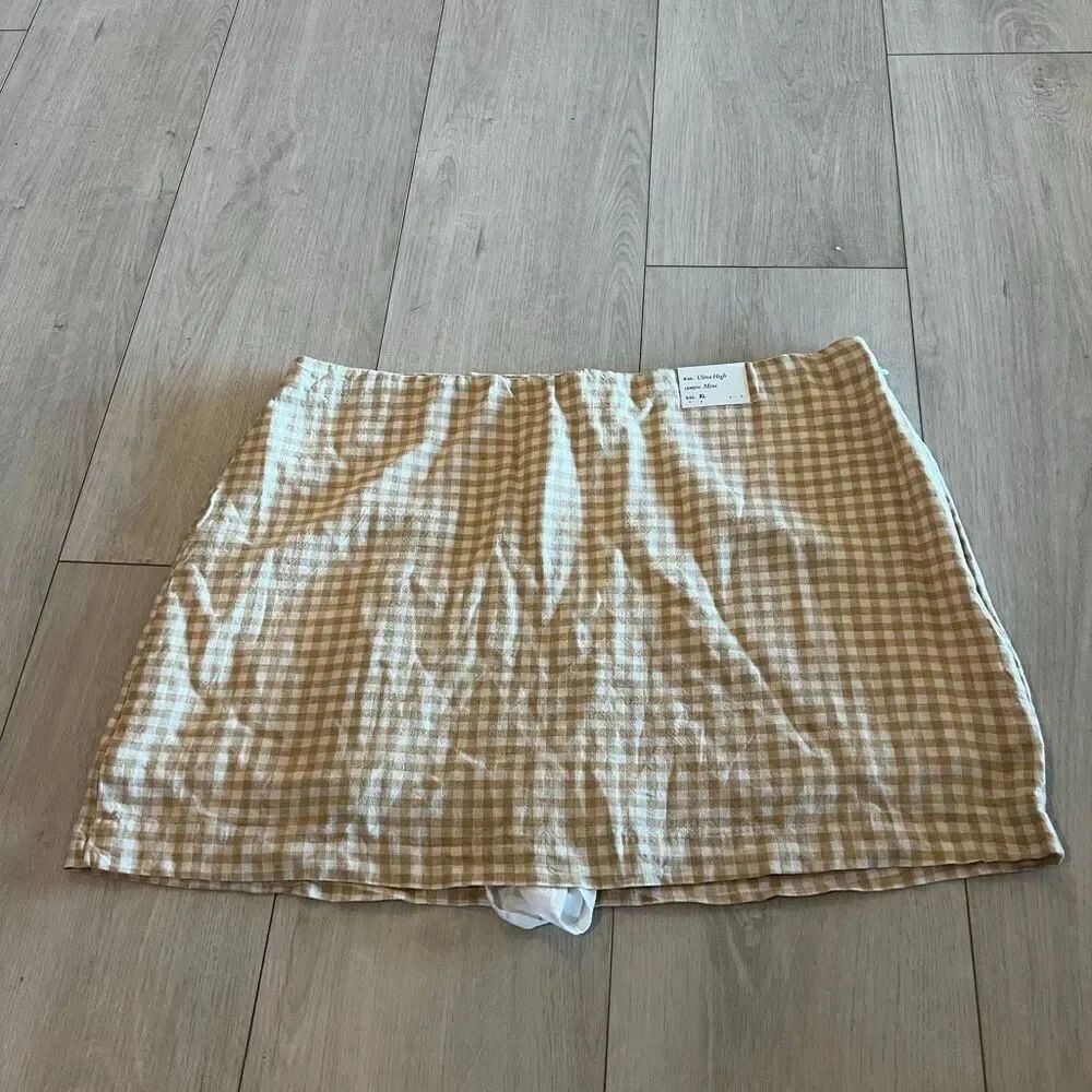 Abercrombie & Fitch The AsF Scarlett MiniSkont Ultra High Rise size XL
